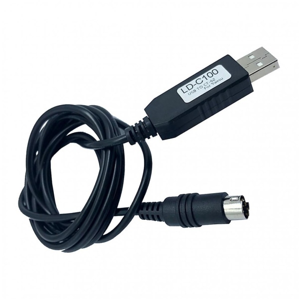 Ld-c105 1,5 m USB till Cat Din6 programmerad kabel för Kenwood Ts-440 Ts-450 Ts-680
