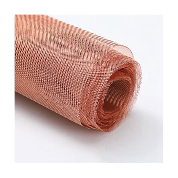 12 tum X 120 tum Kopparnät Skärm 40 Mesh Ren Kopparskärm Vävd Trådnät Skärm Metallskärm
