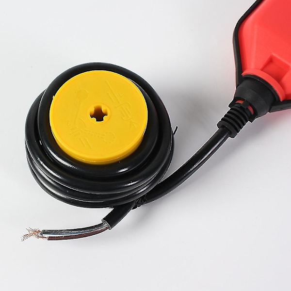 5m 220v Kellukytkin uppopumpulle punainen, 1 kpl