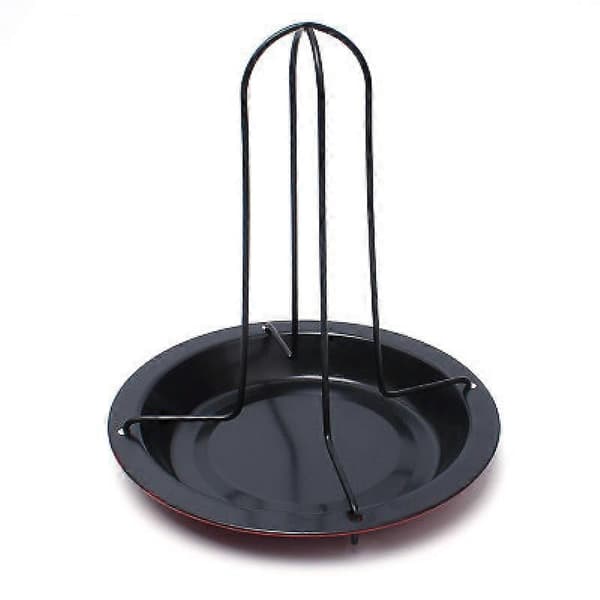 Kyllingegrill til ovnen, højde: 19 cm, rustfrit stål/stål, sort
