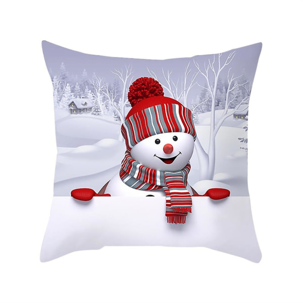 Juletøj til salg og udsalg Glædelig jul Pudebetræk Super Cashmere Sofa Pudebetræk Home Decoration