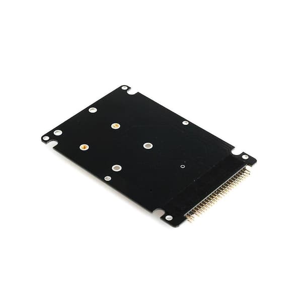 mSATA til 2,5 tommer 44-bens IDE HDD SSD Adapter mSATA til PATA Konverter Adapterkort med etui