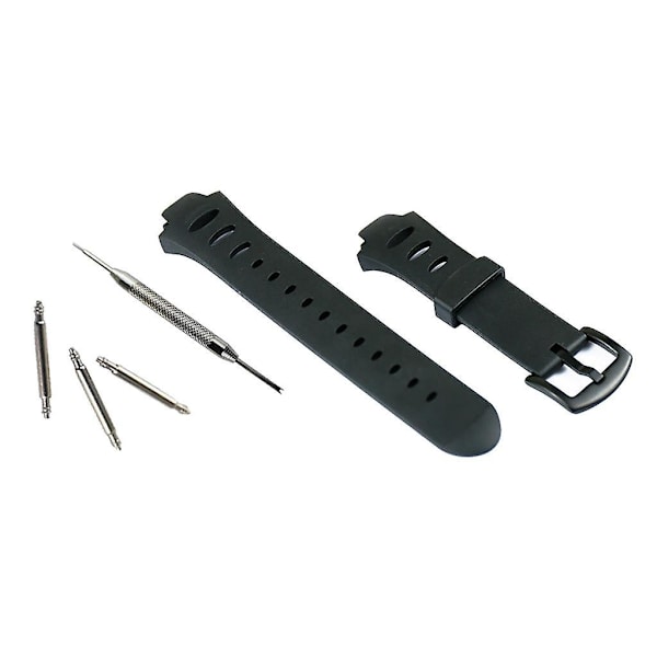 Mjukt 18mm Gummi för Utomhusbruk för Suunto Observer Sr Silikon