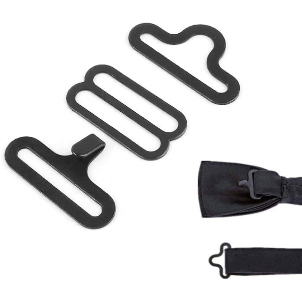 50 set fluga Hardware Set Justerbara remmar Slips Krok fluga