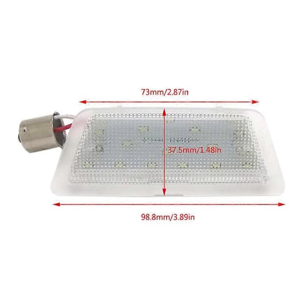 1X LED Nummerpladelygte til G 98-04 Bil Nummerpladelygte
