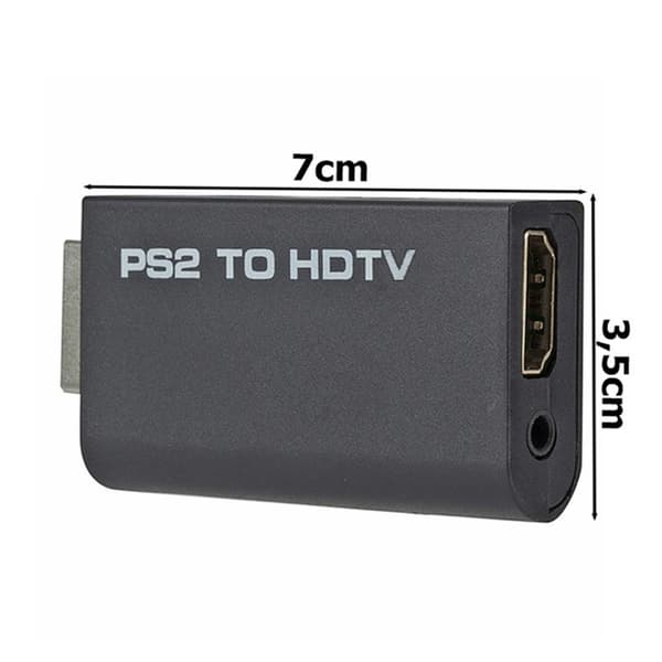 HDMI-adapter kompatibel med PS2 til HDTV