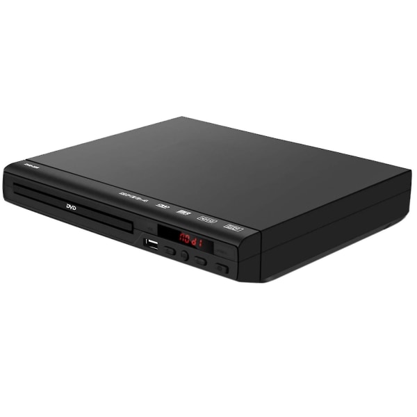 Dvd-spelare för tv, alla regioner gratis dvd-cd-skivor spelare Av Output Inbyggd Pal/ Ntsc, USB ingång, Rem-scntcv