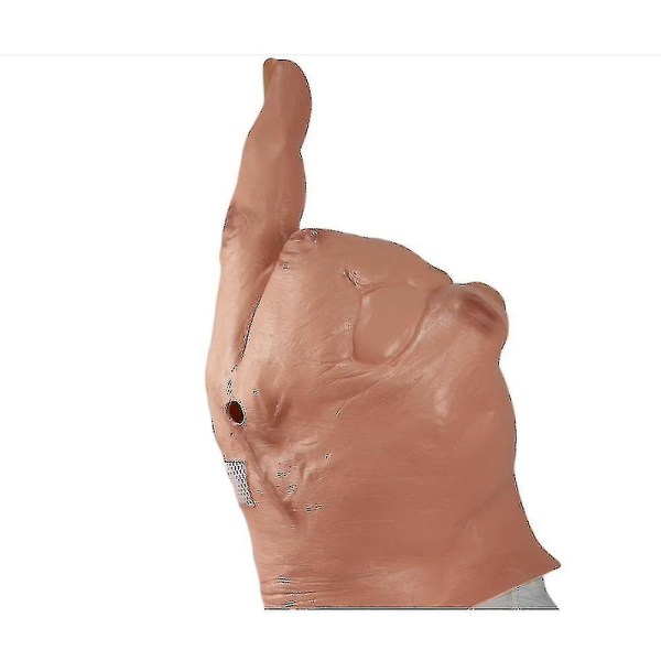 Finger Mask Halloween Costume Skremmende Full Head Maska Novelty Party Mask Latex