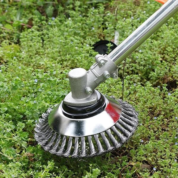 Gresstrimmerhode i ståltråd, universelt hageverktøy (enkel installasjon)