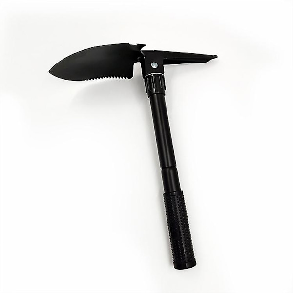 Jinyi Military Folding Shovel, Multifunktionell Mini Foldable Shovel Survival Spade Entrenching Tool med bärväska för camping, vandring, vandring,
