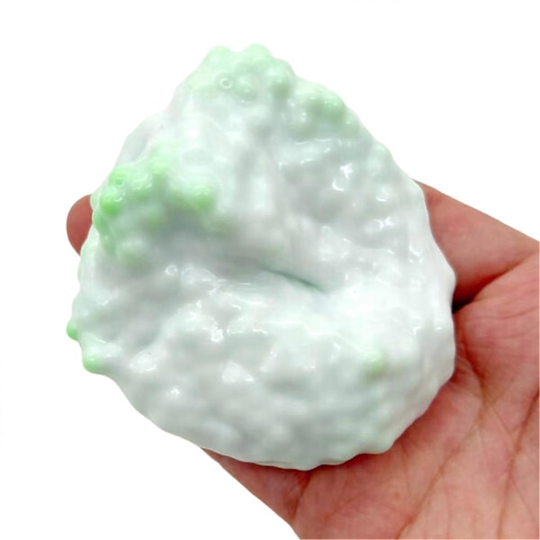 Vakuum Druv Stressboll Handgjord Stretchig Stressboll Squishys Leksak för Vuxna Barn Green