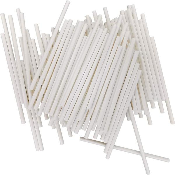 Pinde til Cake Pops, Hvide, 100 stk