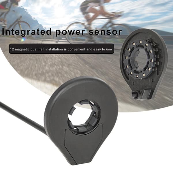 E-sykkel Pedalassistent Sensor Sykkel Hastighetssensor Universal Enkel å Installere Elektrisk Sykkel Assistent Sensor