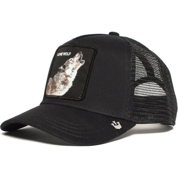 Unisex Mesh Breathable Black Panther Baseball Cap Fashion Summer Sun Hat Snapback Trucker Summer Hats