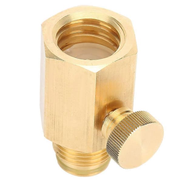 Soodapullon sovitinventtiili kytkimellä, naaraskierre TR21-4 uroskierteeseen G1/2 Soda Streamille