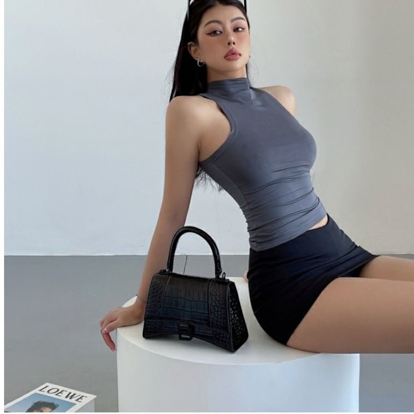 Pakke Hofter Minikjole Dame Minikjole SORT S sort black S