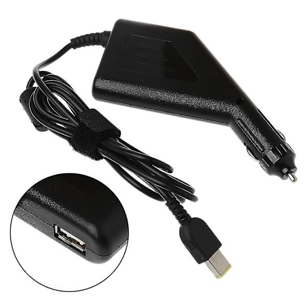 90W Laptop Billaddare 20V 4.5A För QC 3.0 USB Adapter För Lenovo Thinkpad X1 Ca