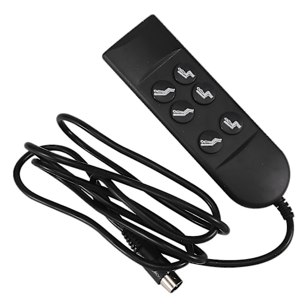Elstol Reclinerdelar Strömstyrning Recliner Switch Recliner Motor Switch 6-knapps Handkontroll