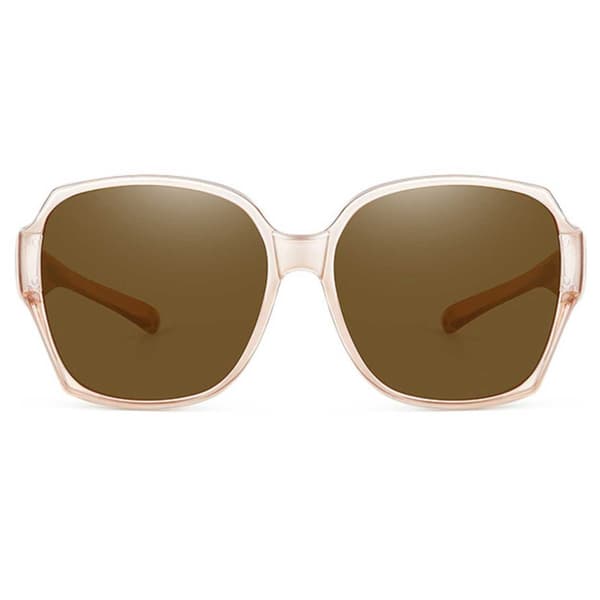 Polariserte Solbriller Over Briller Tebrun brown