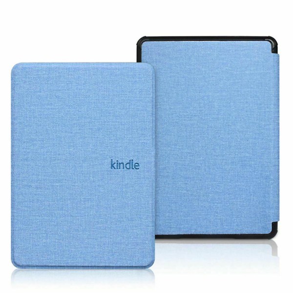 6.8 Tommers Smart Cover Folio Etui til Kindle Paperwhite 5 11. Generasjon 2021 Sky Blue