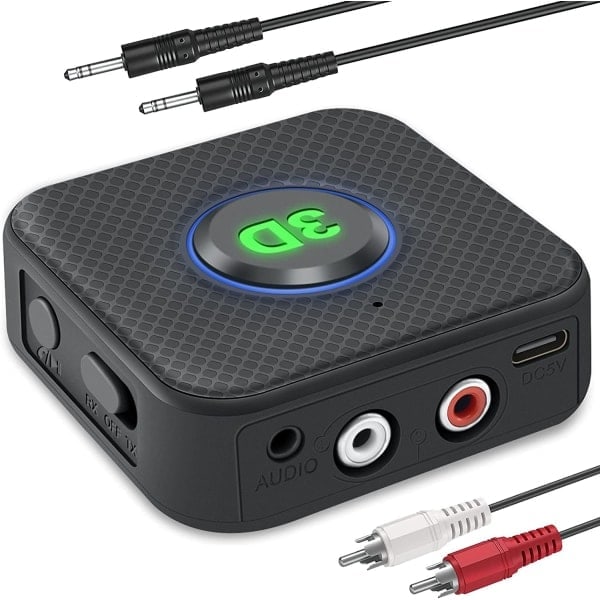 Bluetooth-adapter 5.1 Bluetooth-lydadapter 2-i-1 Bluetooth-sender