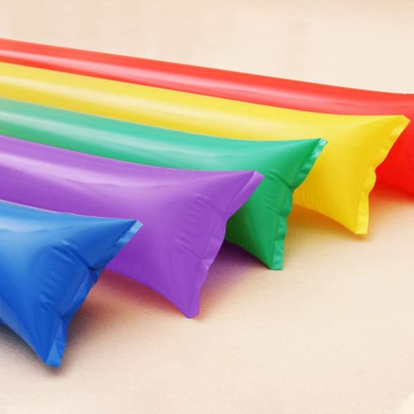 Bam Bam Thunder Sticks, hejarkläder, uppblåsbara ljudmakare, 100 st