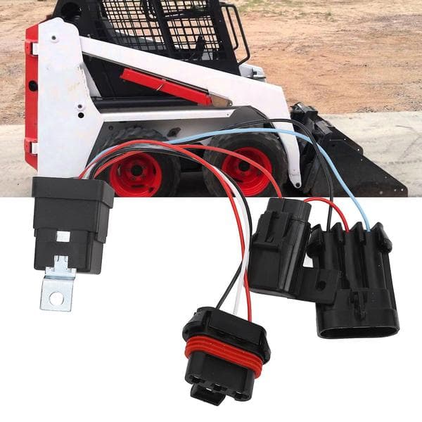 Drivstofftimer Solenoid 6669415 Trykkbestandig Timer Solenoid Montering Erstatning for Bobcat Laster Gravemaskin