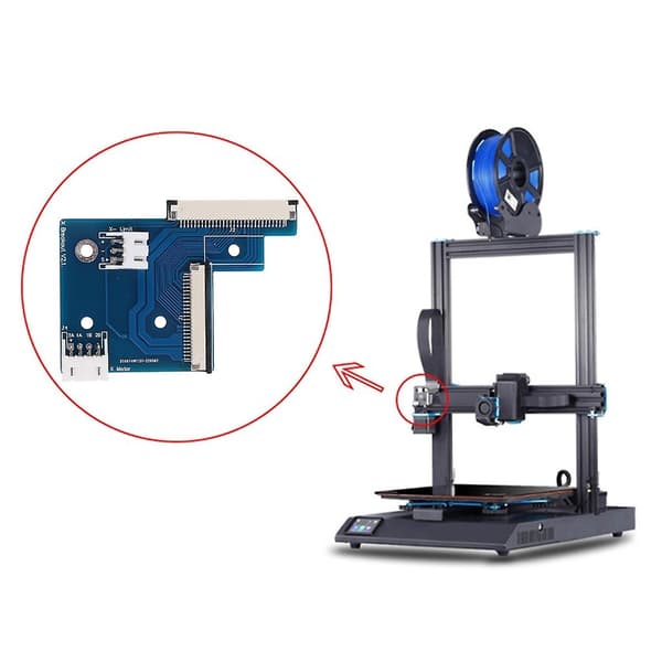 Den nyeste PCB-kort X-akse Adapterplate for 3D-printer Sidewinder X2