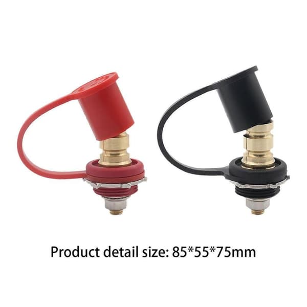 2 Stk. Batteriladningsstolper 250A Batteri Jump Stolper til Bil ATV