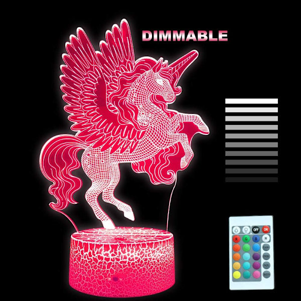 Enhörningsleksaker för flickor 3 4 5 6 7 8 9 år, flicka Unicorn