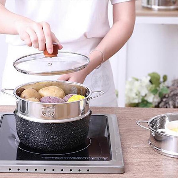 Kasviskeitin Kori Sopii Keittimeen Ruostumaton Teräs 18cm