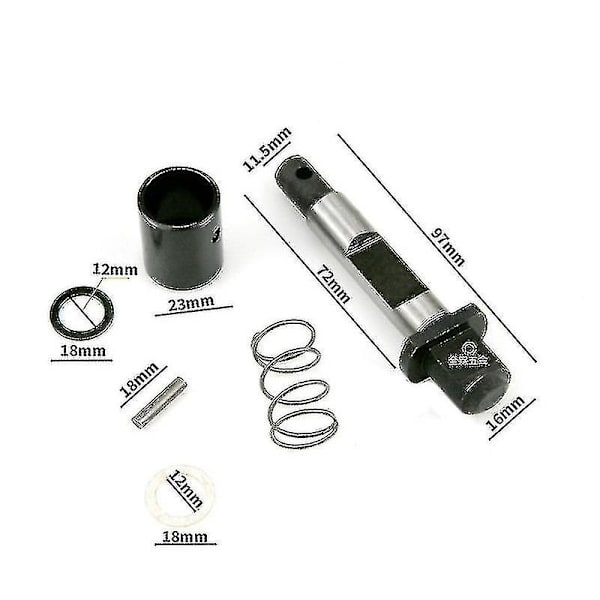 1 set elektrisk hammare kompatibel metallhållare hammarstift kompatibel Ph65a rivningshammare Power Fjäderficka