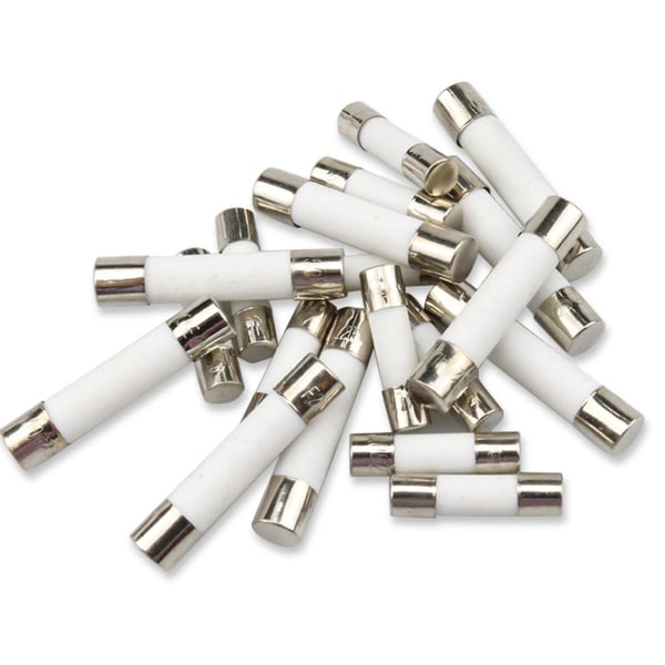 Nopeasti puhaltavat keraamiset sulakkeet 240 kpl/laatikko 24 arvoa 6x30mm 250v 0.1a 0.5a 1a 1.5a 2a