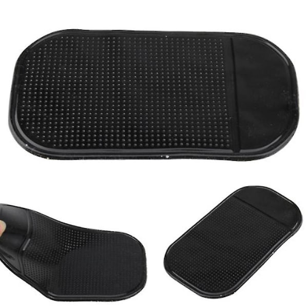 4 st Black Magic Sticky Pad Anti Slip Mat Bil Dashboard för mobiltelefon