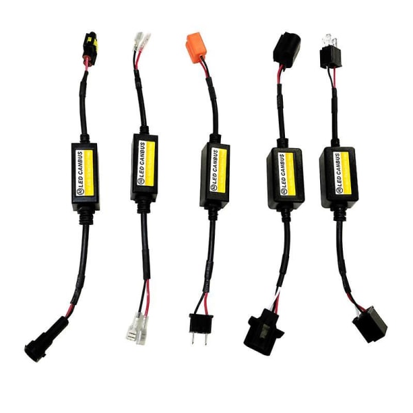 1 stk. H7 LED Canbus Decoder Bil Forlygter Fejlfri Modstand Til SUV Tåge color4