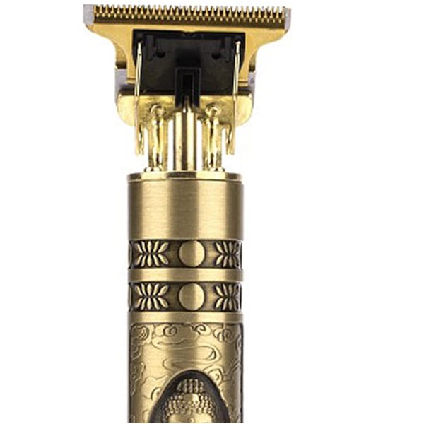 Sähköinen hiustenleikkuri ja partatrimmeri miehille USB-latauksella, johdoton henkilökohtaiseen hoitoon.