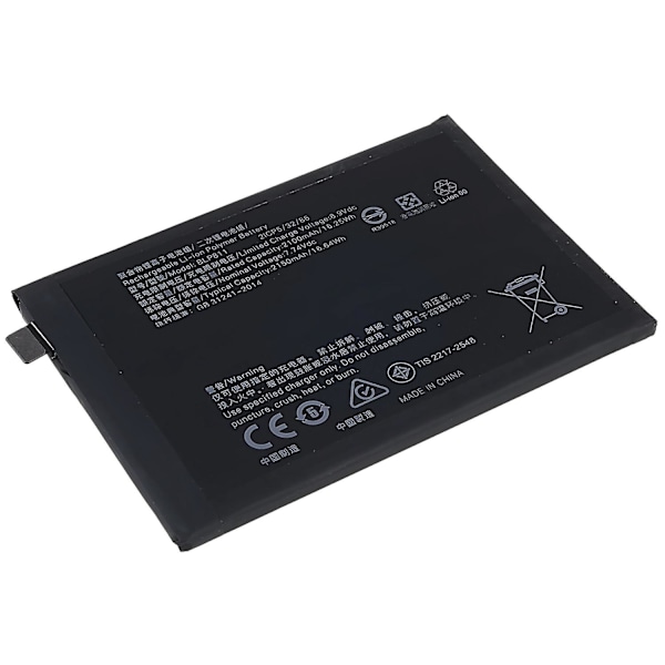 Til Oppo Reno4 SE/Reno5 5G/Reno5 K/Find X3 Lite 3.87V 4200mAh Li-ion Polymer Batteri (Dobbeltlags C