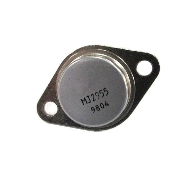 3x2 stk. 2N2955 PNP effekttransistor Triode 100V 15A 110W TO-3