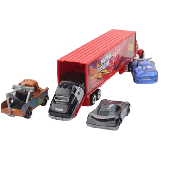 7 st Lightning McQueen Jackson Storm K Farbror Lastbil Diecast Meta