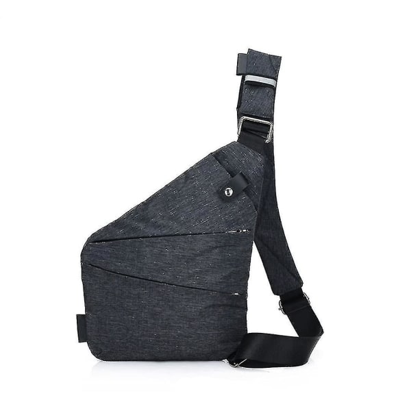 Sling Bag Crossbody olkapäät rintaselkäreppu Varkaudenesto Sash Laukut miehille Naisille B left shoulder