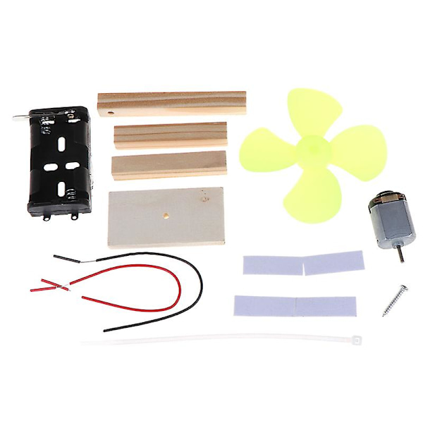 DIY Electric Fan Experiment Model Physics Science Elementary Education Leksaker