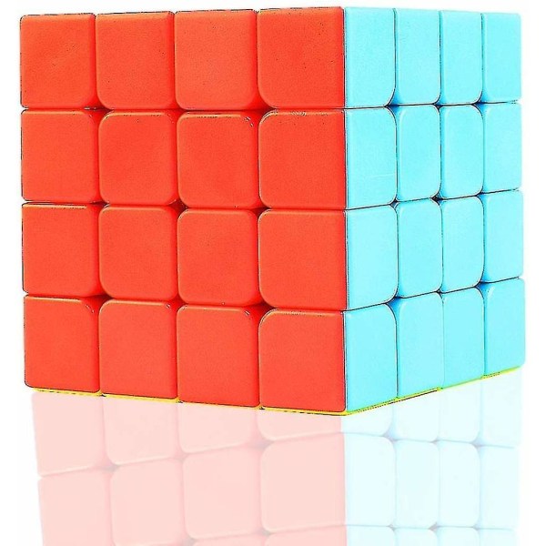 Magic Cube 4x4 Stickerless, Speed ​​Cube 4x4x4 Puzzle Cube Legetøj