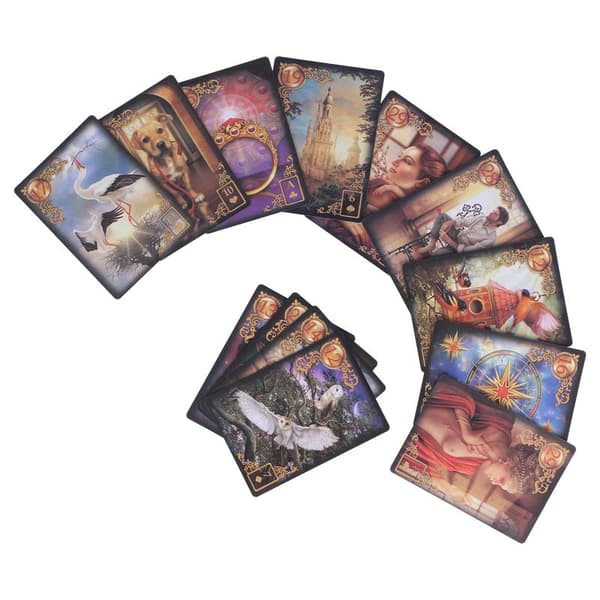 Divination Tarot Card Game Portable Home Party Gift