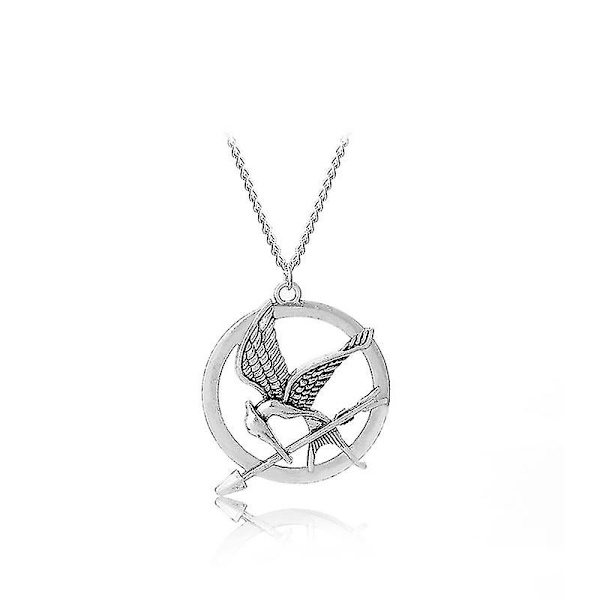 Tähti-mockingjay Metalliriipus Ristiraja Kuuma Myynti Miesten Retro Riipus Elokuva Ja Tv Perifeerinen Nälkäpeli