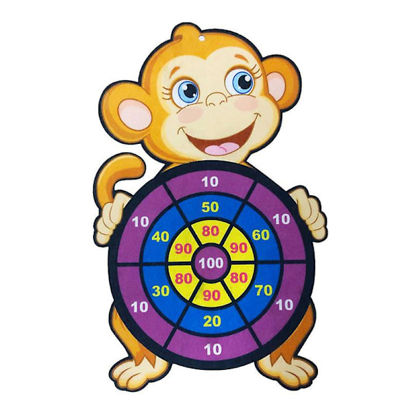 Darttavla Set Söt Tecknad Säkerhets Darttavla Set Festspel Monkey