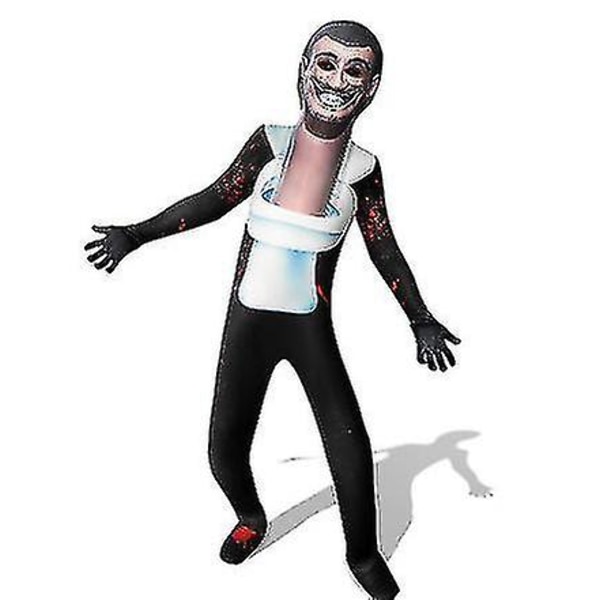 Shao 4-9 år Barn Skibidi Toalett Cosplay Kostyme TV Mann Kameramann Høyttaler Halloween Fest Bodysuit Gaver Style 2 5-6Years