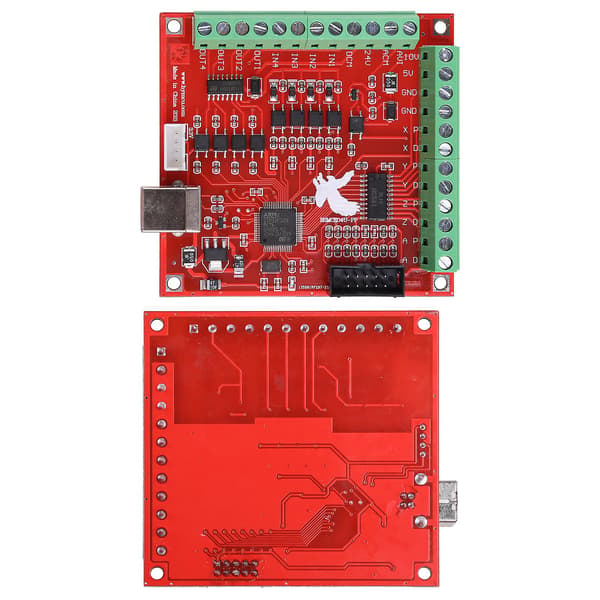 4 Axis Mach3 Stepper Motor Rörelsekontrollerkort Breakout Board USB-gränssnitt