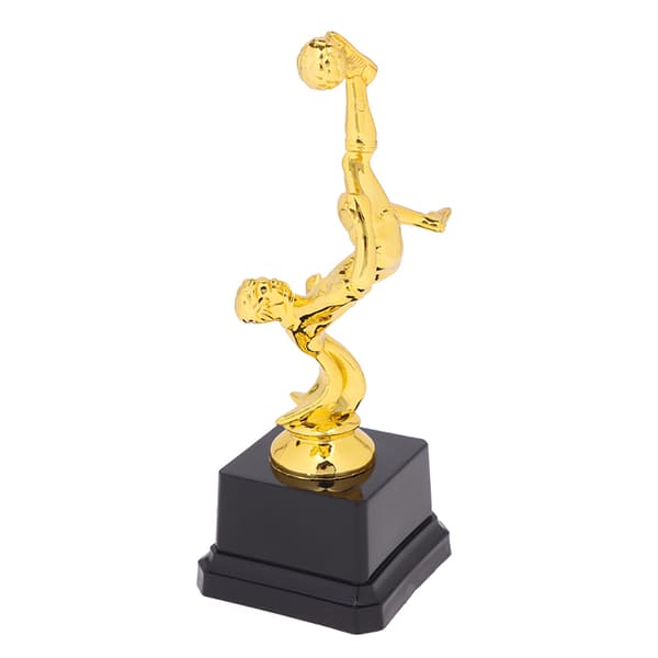 Fotboll Trofé Pris Souvenir Plast Leksak Fest Pris Troféer