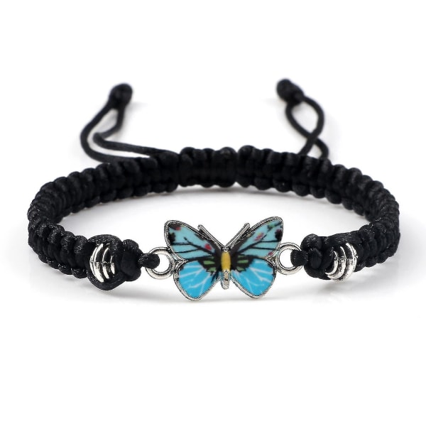 Justerbare String Butterfly Armbånd Til Kvinder Søde Butterfly Charm Armbånd Style 2