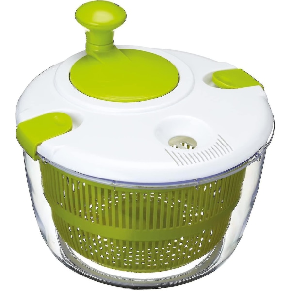 Deluxe Salatspinner og Dressinghjelp i Gaveeske, BPA-fri Plast, (25 cm)